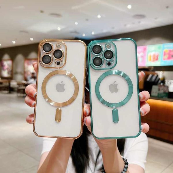 Hot Sale Luxury Electroplated Plated Soft TPU Silicon New Phone Case Shockproof for iPhone 11 12 13 14 15 Pro Max Case Cover - Image 2