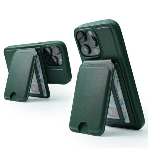 New Design Leather Card Wallet Magnetic Phone case Card Holder with Stand Credit Card Holder for iPhone 16/15/14 Pro Max Series